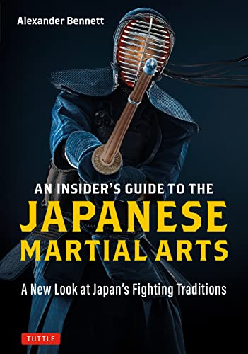 Book cover featuring a kendo practitioner with sword and protective gear.