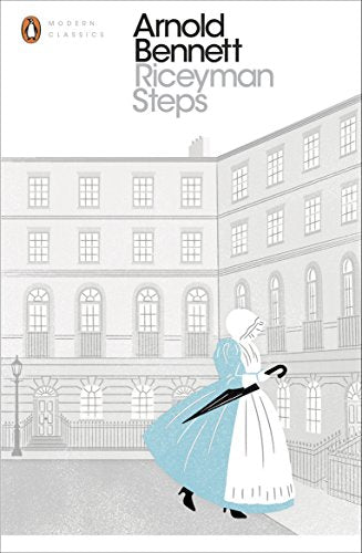 Book cover illustration of a woman in a blue dress holding an umbrella.