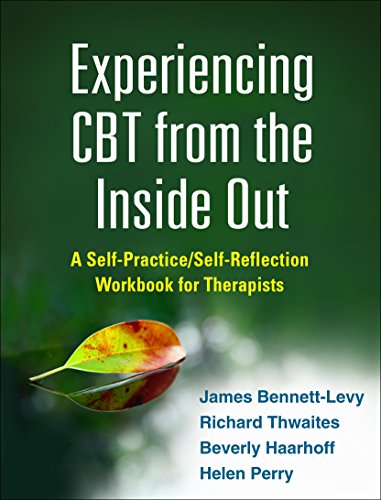 Book cover: "Experiencing CBT from the Inside Out" with a leaf detail.