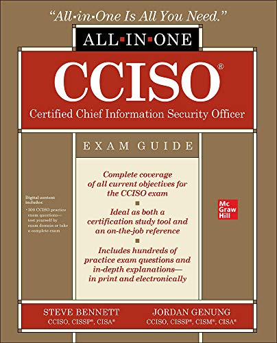 CCISO exam guide book cover with red and beige color scheme.