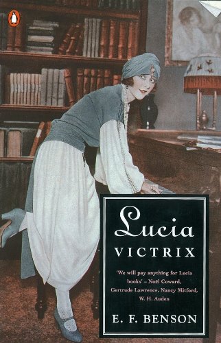 Vintage book cover featuring a woman in 1920s attire and a bookshelf.