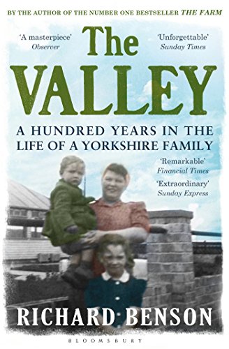 Book cover: “The Valley” by Richard Benson, featuring a family portrait.