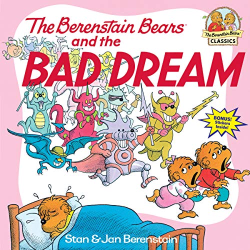 Berenstain Bears book cover depicting monsters and frightened cubs.