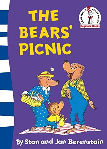 Berenstain Bears’ “The Bears’ Picnic” book cover with Mama, Papa, and Brother Bear.