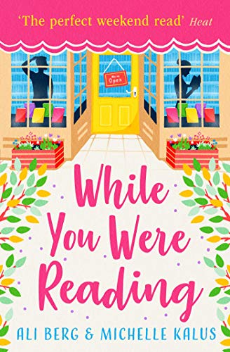 Book cover with illustrated storefront, colorful lettering, and authors Ali Berg & Michelle Kalus.
