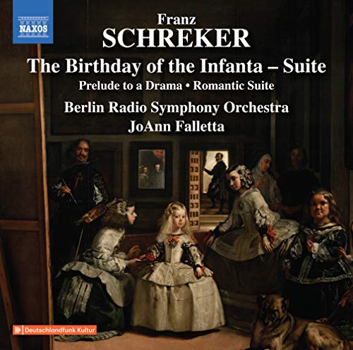 CD cover for Franz Schreker’s “The Birthday of the Infanta” suite.
