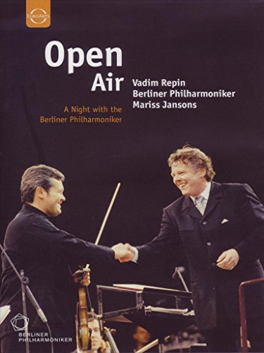 DVD cover featuring Vadim Repin and Mariss Jansons with orchestra.