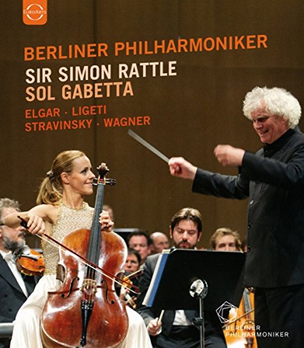 Conductor and cellist performing with the Berliner Philharmoniker orchestra.