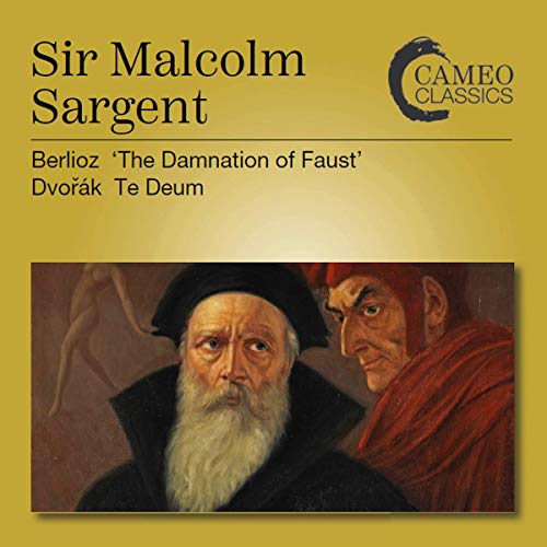 CD cover for Berlioz’s ‘The Damnation of Faust’ with artwork.