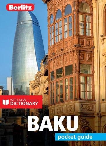 Berlitz Baku pocket guide cover with modern and historic architecture.