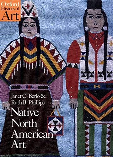 Book cover featuring beaded portraits of two Native North American figures.