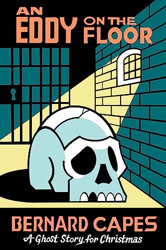 Book cover: skull in a hole, geometric background, title "An Eddy on the Floor".