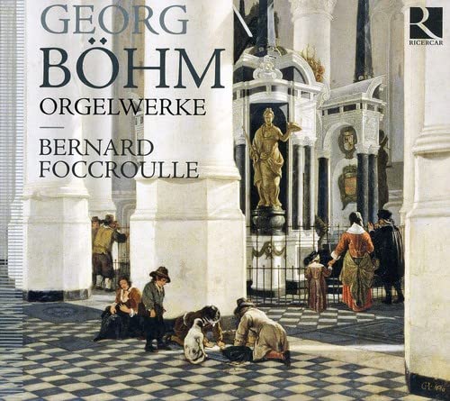 CD cover featuring baroque architecture and figures in a church interior.