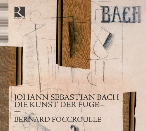 CD cover for Bach’s “The Art of Fugue” by Bernard Foccroulle.