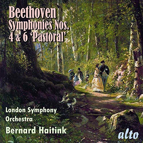 CD cover: painting of people in a sunlit forest path.