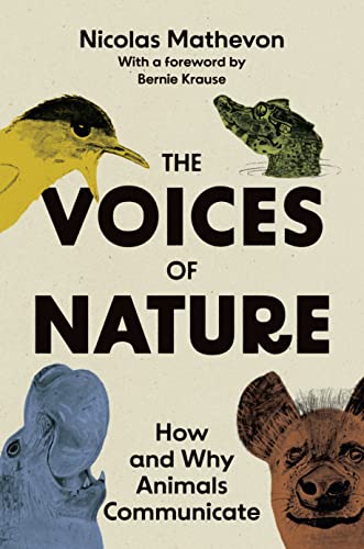 Book cover featuring illustrations of a bird, alligator, elephant, and hyena.