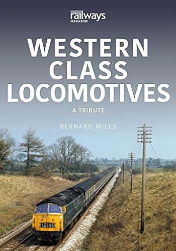 Book cover: “Western Class Locomotives: A Tribute” with a diesel train image.