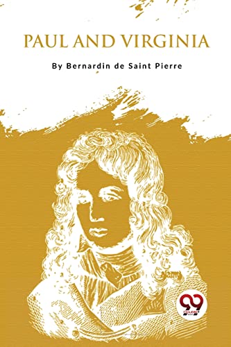 Book cover of "Paul And Virginia" with a sketched portrait.