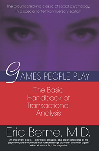 Book cover: "Games People Play" by Eric Berne, with eyes and text.