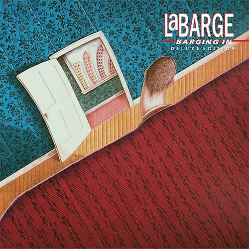 Album cover: open doorway, red carpet, and a partially visible foot.