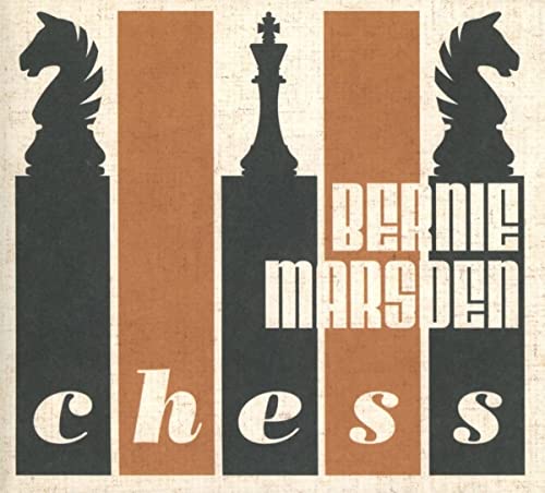 CD cover for Bernie Marsden’s “Chess” featuring chess pieces and text.