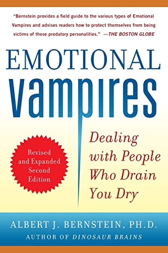 Book cover: "Emotional Vampires," revised second edition, by Albert J. Bernstein.