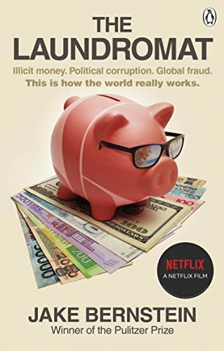 Book cover featuring a red piggy bank with sunglasses on money.
