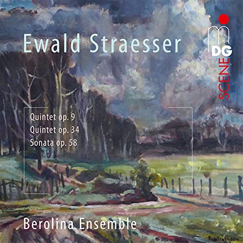 CD cover featuring an impressionistic landscape painting and text details.