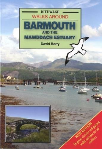 Book cover showing boats on the Mawddach Estuary with a stone bridge inset.