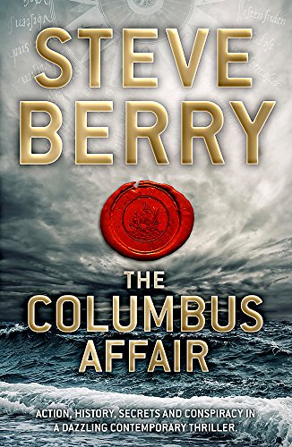 Book cover for "The Columbus Affair" by Steve Berry, featuring a red seal.