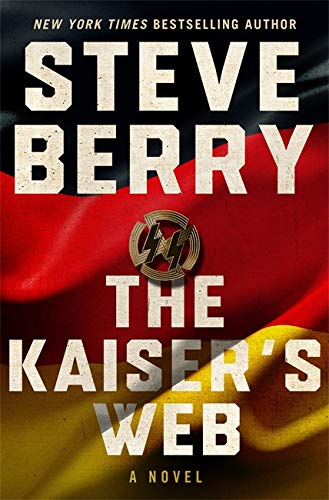 Book cover for “The Kaiser’s Web” with German flag and insignia.