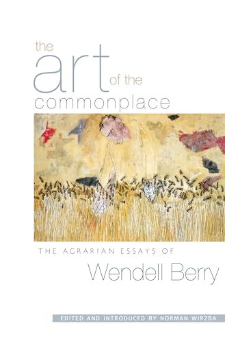 Book cover with abstract painting of a field and title "The Art of the Commonplace".
