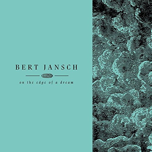 Bert Jansch CD cover: teal and textured dark blue cloud design.