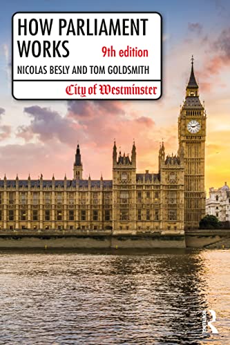 Book cover: “How Parliament Works” with image of the Houses of Parliament.