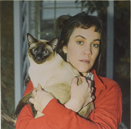 Woman with a Siamese cat, album cover for Bess Atwell’s “Always Already”.