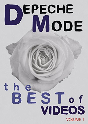 Depeche Mode "Best Of Videos" DVD cover with a white rose.