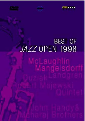 DVD cover for "Best Of Jazz Open 1998" with purple and white text.