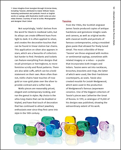 Book cover: “Modern Guide to Antique Jewellery” featuring antique intaglio rings.