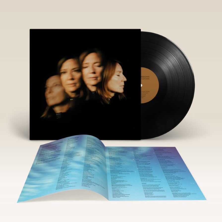 Beth Gibbons vinyl record with album art featuring blurred figures and lyrics.