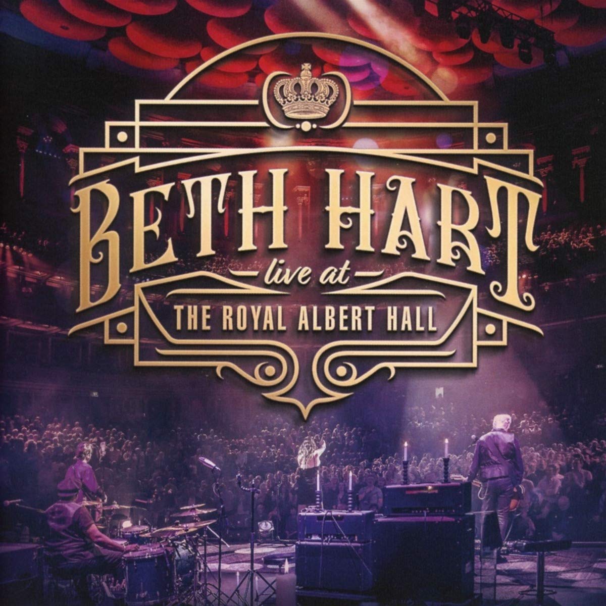 "CD cover for Beth Hart's 'Live at The Royal Albert Hall' concert."