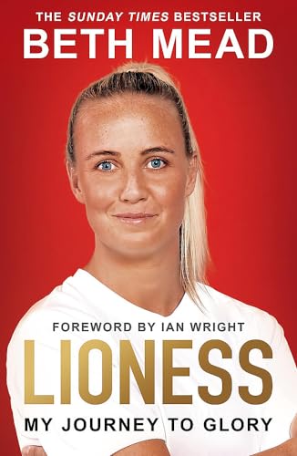 Book cover featuring Beth Mead, a blonde soccer player, smiling.