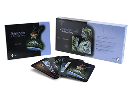 Boxed tarot card deck, “The Twilight Realm,” featuring faery imagery.