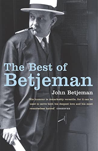 Book cover featuring a portrait of John Betjeman in a suit and hat.