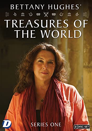 DVD cover featuring Bettany Hughes and ancient artifact illustrations.