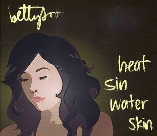 "Album cover featuring a cartoon woman with dark hair, crying, against a brown background."