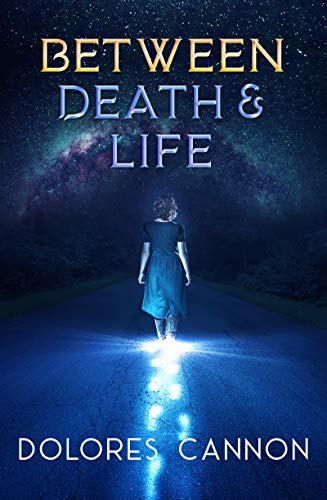 Book cover: woman walking toward light on a dark road.
