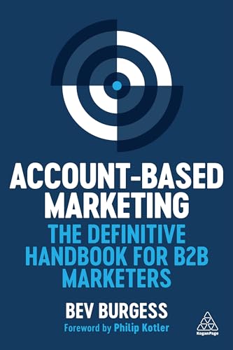 Book cover: “Account-Based Marketing” with a target graphic and author Bev Burgess.