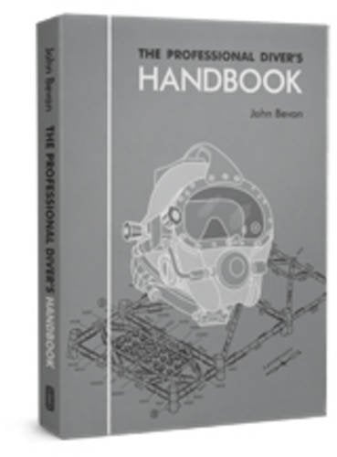 Gray book cover with illustration of a professional diving helmet.