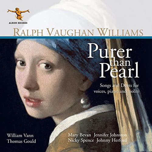 CD cover featuring a painting of a young woman in a headscarf.