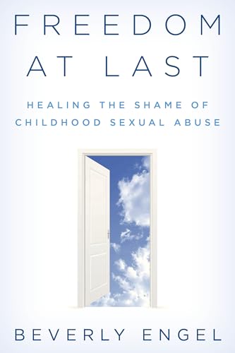 Book cover: white door open to a blue sky, title "Freedom at Last".